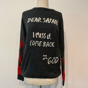 UNIF Miss You Knit Sweater